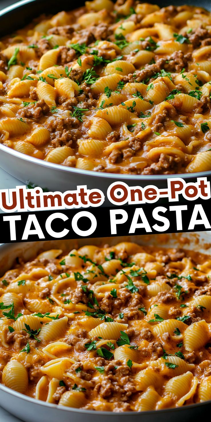 One-Pot Taco Pasta: The Ultimate Easy Weeknight Dinner